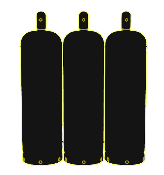 ネオン）プロパンガス　細長30ｋｇ001